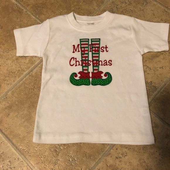 Monag Other - 💝$5 BUNDLED Monag First Christmas Shirt